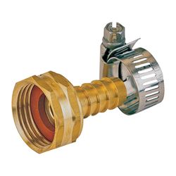 Landscapers Select GB934F3L Hose Coupling, 1/2 in, Female, Brass, Brass 