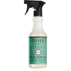 Mrs. Meyers 14441 Countertop Spray, 16 oz, Liquid, Basil 