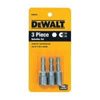 DeWALT DW2224 Nut Driver Set, 3-Piece, Steel, Zinc Phosphate 