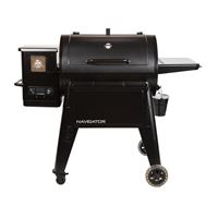 PIT BOSS PBPEL085010527 Pellet Grill, 40,000 Btu, 879 sq-in Primary Cooking Surface, Steel Body, Black 