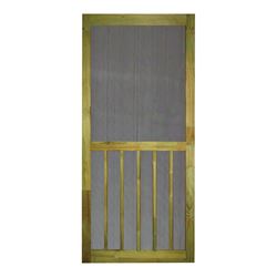 Kimberly Bay DST532 Screen Door, 31-3/4 in W, 79-3/4 in H, Natural 