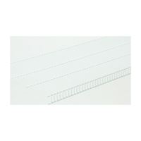 ClosetMaid 1395 Wire Shelf, 70 lb, 16 in L, 72 in W, Steel, White 6 Pack 