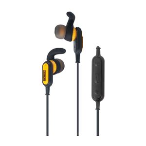 DeWALT 190 9935 DW2 Earphones, 5.0 Bluetooth, Black/Yellow