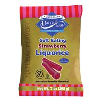 Darrell Lea DLSL8 Licorice, Natural Flavor, 7 oz Bag, Pack of 8 