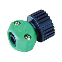 Landscapers Select GC530-23L Hose Coupling, 1/2 in, Female, Plastic, Green and Black 