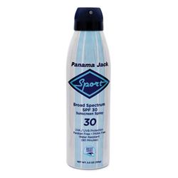 Panama Jack 4230 Continuous Spray Sport Sunscreen, 5.5 oz Bottle, Pack of 12 