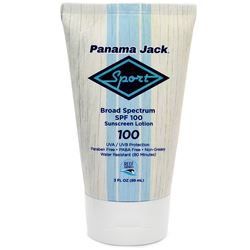 Panama Jack 8299 Sport Sunscreen Lotion, 3 fl-oz Bottle, Pack of 24 