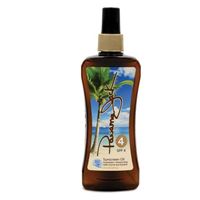Panama Jack 1104 Sunscreen Oil, 4 SPF, 8 fl-oz Bottle 12 Pack 