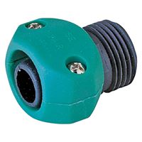 Landscapers Select GC5313L Hose Coupling, 5/8 to 3/4 in, Male, Plastic, Green and Black 