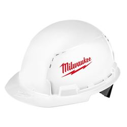 Milwaukee 48-73-1000 Hard Hat with Bolt, White, Class: C 