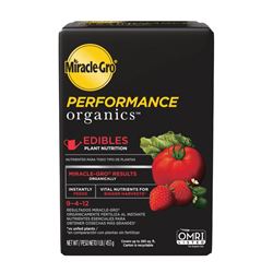Miracle-Gro Performance Organics 3005310 Edibles Plant Food, Granular, 1 lb 