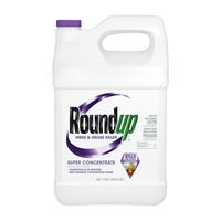 Roundup 5004215 Super Concentrated Weed and Grass Killer, Liquid, Spray Application, 1 gal Bottle 