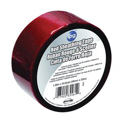 IPG 5561USR Sheathing Tape, 50 m L, 48 mm W, Polypropylene Backing, Red 
