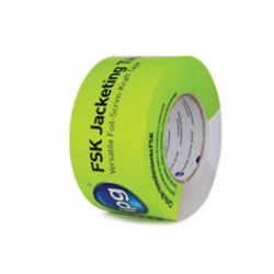 IPG FSK3-HC Foil-Scrim Insulation Tape, 50 yd L, 2.95 in W, Polymer Backing 