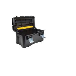 FATMAX FMST20322 Tool Box, 55 lb, Plastic, Black, 20-1/8 in L x 10-3/4 in W x 11-3/4 in H Outside 