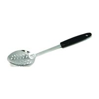 CHEF CRAFT 12931 Spoon, 12 in OAL, Stainless Steel, Black, Chrome 