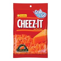Cheez-It CHEEZIT36 Baked Snack Crackers, Cheese, 3 oz, Bag, Pack of 6 