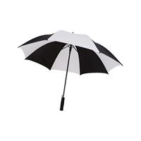 Diamondback Golf Umbrella, Polyester Fabric, Black/White Fabric, 29 in, Pack of 24 