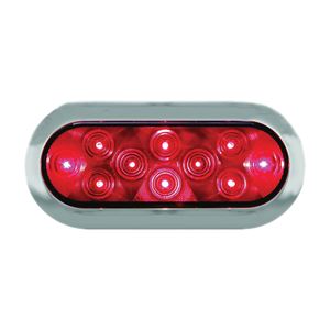 PM V423XR-4 LED Light, 12 V, 10-Lamp, LED Lamp, Red Lamp