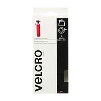 VELCRO Brand 90595 Fastener, 2 in W, 4 ft L, Nylon, White, Pack of 2 