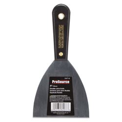ProSource 010803L Scraper/Joint Knife, 4 in W Blade, 4 in L Blade, HCS Blade, Full-Tang Blade, Comfort-Grip Handle 