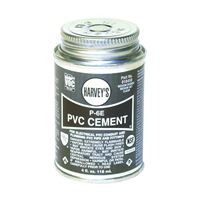 Harvey 018450-12 Conduit Cement, 4 oz Can, Liquid, Clear 