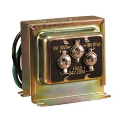 Heath Zenith SL-125-02 Doorbell Transformer, 10 to 20 VA 