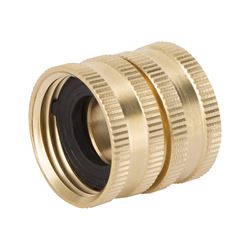 Landscapers Select GHADTRS-10 Swivel Hose Connector, 3/4 x 3/4 in, FNPT x FNH, Brass, Brass 