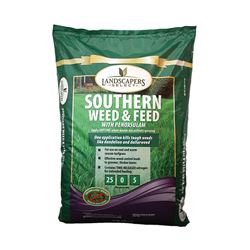 Landscapers Select 902731 Weed and Feed Fertilizer, Granular, Slight Ammonia, 34 lb Bag 