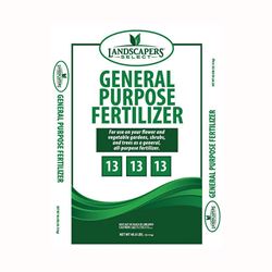 Landscapers Select 902744 Lawn and Garden Fertilizer, Granular, Characteristic Pesticide, 40 lb Bag 