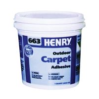 HENRY 12183 Carpet Adhesive, Beige, 1 qt Container 