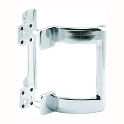 Prime-Line M 6160 Shower Door Handle Set, 2-1/4 in L Handle, Chrome 