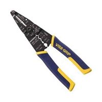Irwin 2078309 Wire Stripper, 22 to 10 AWG Wire, 10 to 22 AWG Cutting Capacity, 8-1/2 in OAL, ProTouch Grip Handle 