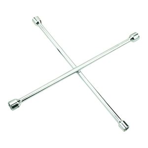 ProSource JL-AT-TGCW10123L Lug Wrench, Hex Socket, 11/16, 3/4, 13/16 and 7/8 in Socket, 20 in L, Carbon Steel