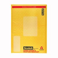 Scotch 8915 Smart Mailer, 10-1/2 x 15 in, Yellow, Self-Seal Closure, Pack of 10 