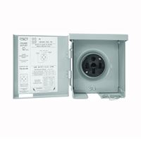 Connecticut Electric PS-54-HR Power Outlet, 50 A, Steel 