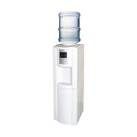 Simple Spaces MYL10S-W-2HC-3L Hot and Cold Water Dispenser, Hot: 1 L & Cold: 3.2 L Tank, 15 L Cooler, 500 W Heating 