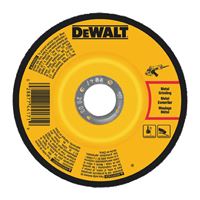 DeWALT DW4542 Grinding Wheel, 4-1/2 in Dia, 1/4 in Thick, 5/8-11 in Arbor, 24 Grit, Coarse 