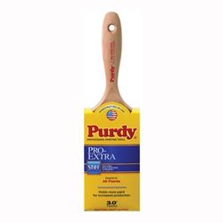 Purdy Pro-Extra Sprig 380730 Trim Brush, Nylon/Polyester Bristle, Beaver Tail Handle 
