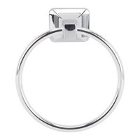 Boston Harbor CSC 8586-3L Towel Ring, 5-7/8 in Dia Ring, Wall Mounting 