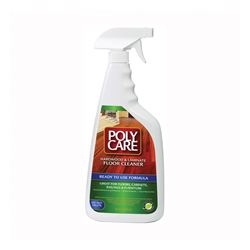 Polycare 70034 Floor Cleaner, 32 oz Bottle, Liquid, Milky 