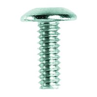 Danco 35646B Faucet Handle Screw, #10-24 Thread, 1/2 in L, Brass, Chrome Plated, Pack of 5 