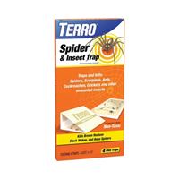 Terro T3206 Spider and Insect Trap, Solid, Mild, 10 in L Trap, 4 in W Trap, Clear 