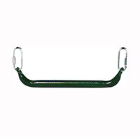 Playstar PS 7538 Trapeze Bar, Steel, Green, Rubber-Coated 