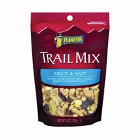 Planters 422519 Trail Mix, Fruit, Nut, 6 oz, Bag, Pack of 12 