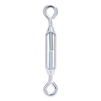 ProSource LR331 Turnbuckle, 3/8 in Thread, Eye, Eye, 11 in L Take-Up, Aluminum, Pack of 10 