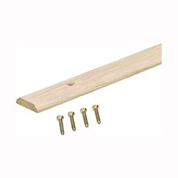 M-D 85241 Seam Binder, 72 in L, 1-1/4 in W, Smooth Surface, Oak Wood, Unfinished 6 Pack 