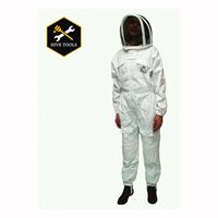 Harvest Lane Honey CLOTHSXXL-101 Beekeeping Suit, 2XL, Zipper, Polycotton 