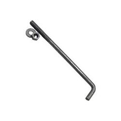 ProFIT AG12 Anchor Bolt, 12 in L, Steel, Galvanized 50 Pack 