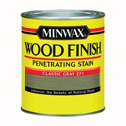 Minwax 227614444 Wood Stain, Classic Gray, Liquid, 0.5 pt, Can 